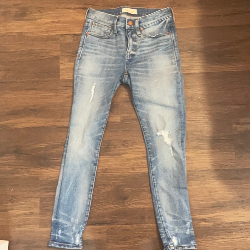 Madewell 9” High Rise Skinny Jeans